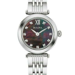 Bulova Mother of Pearl 24mm Diamond Accent Watch